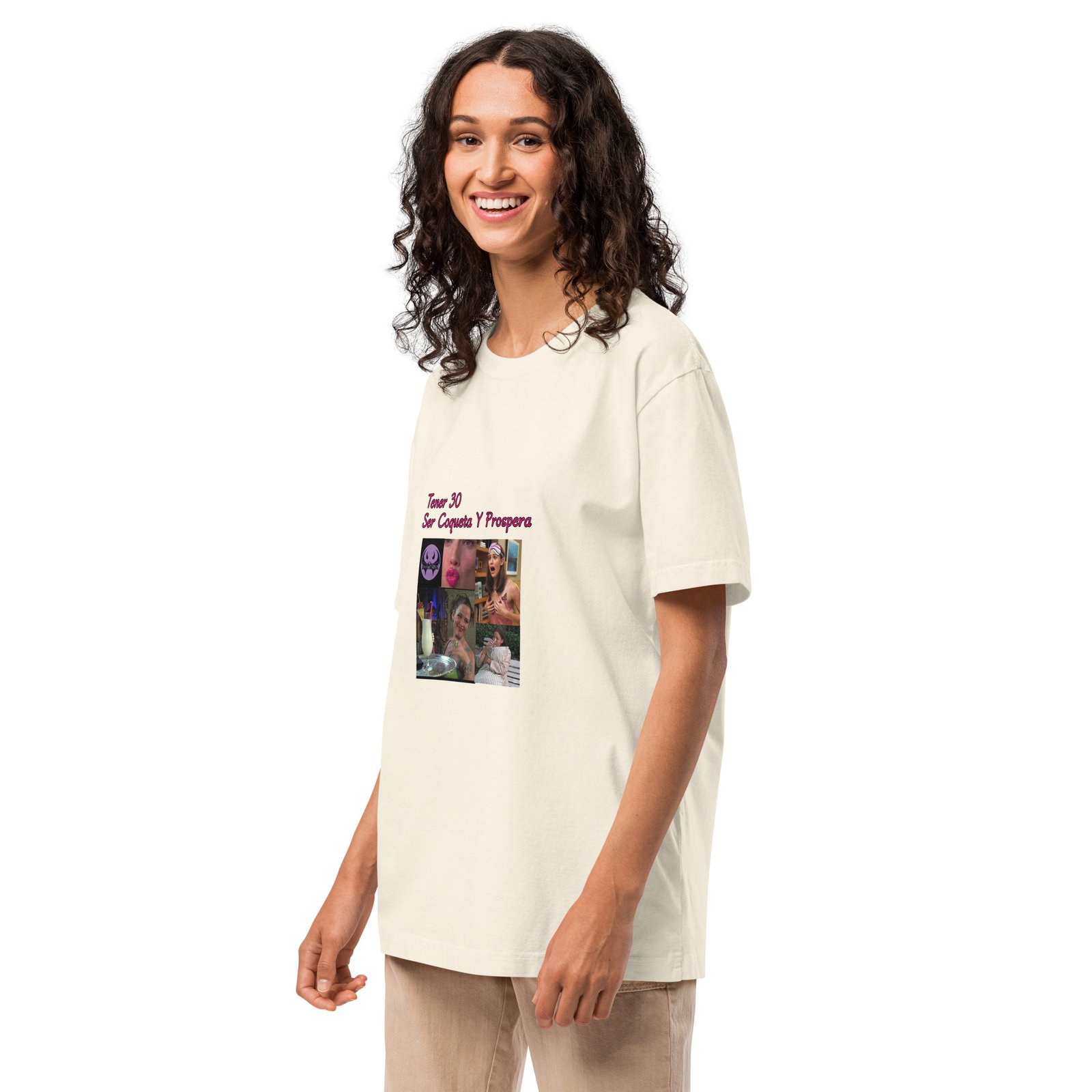 Camiseta SI TUVIERA 30  oversize - Imagen 5