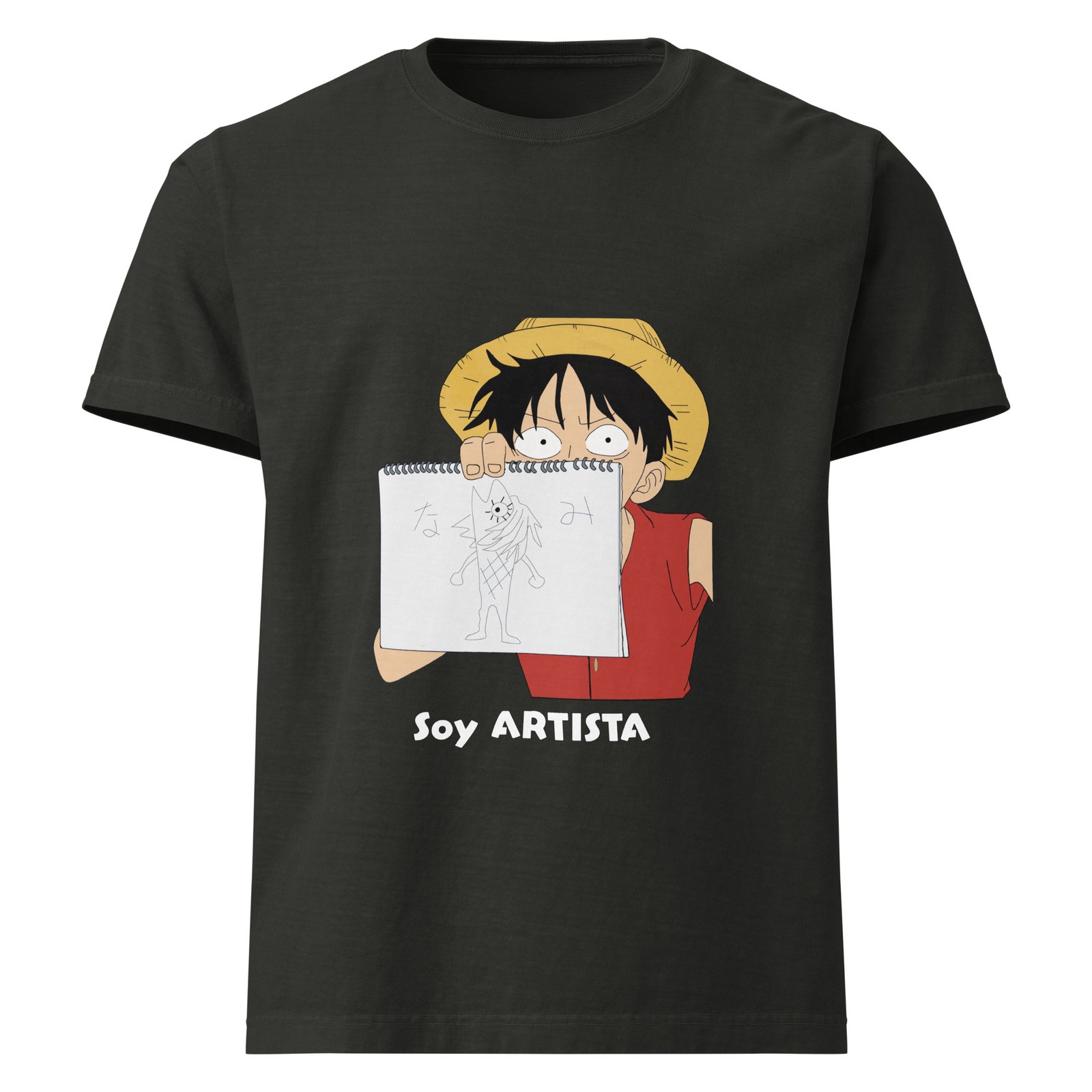 Camiseta LUFFY oversize unisex SOY ARTISTA
