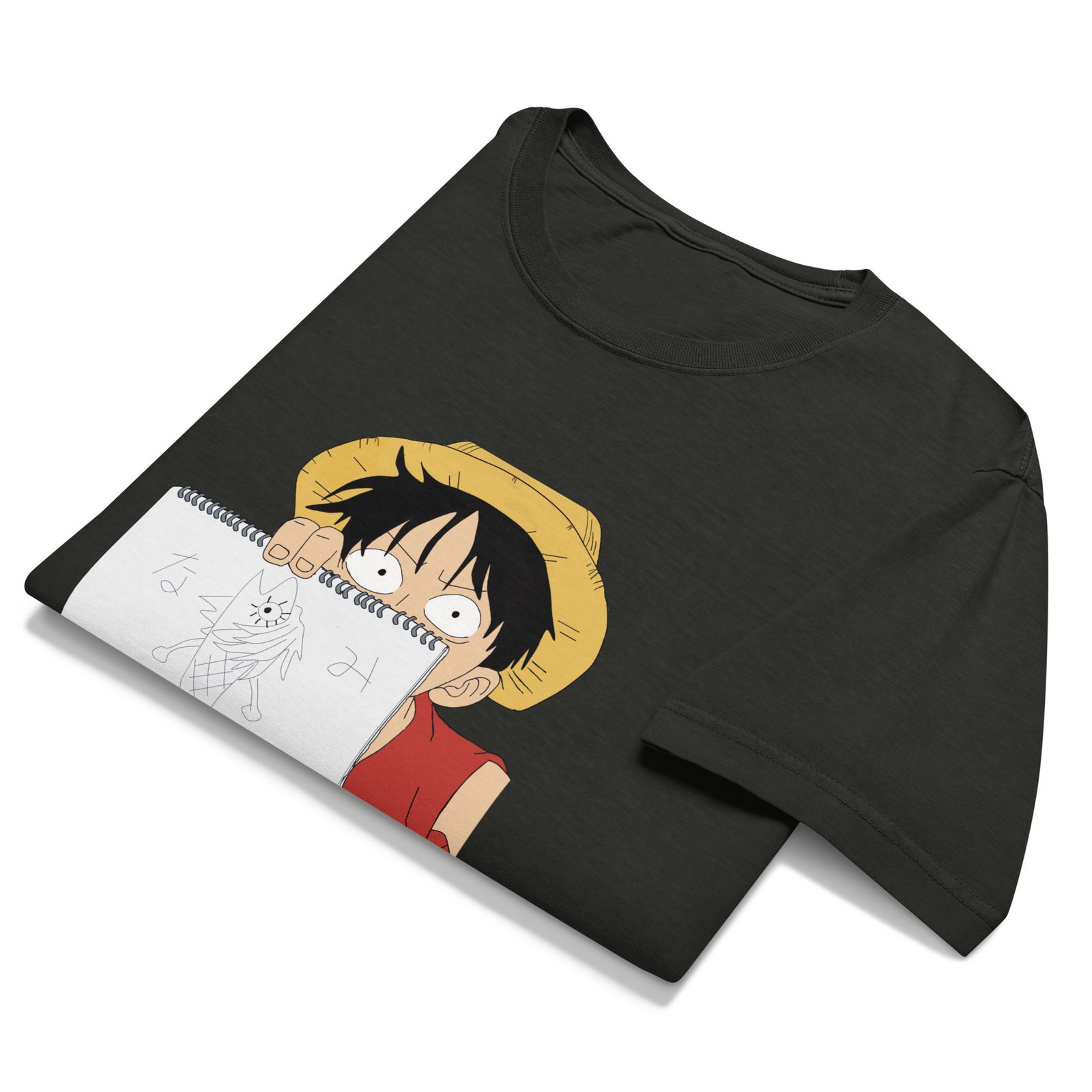 Camiseta LUFFY oversize JAPONES unisex - Imagen 7