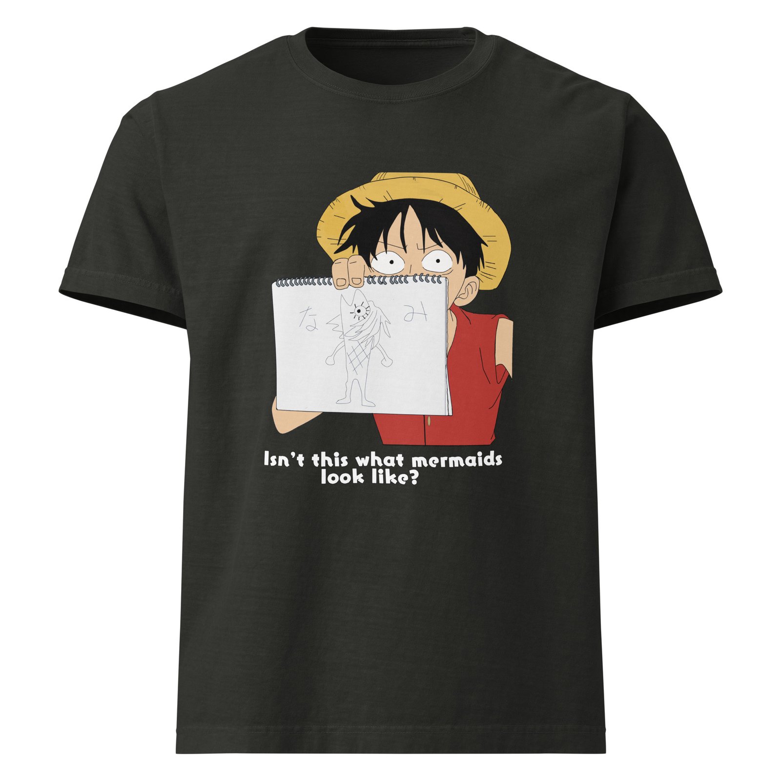 Camiseta LUFFY oversize SIRENAS ENG unisex
