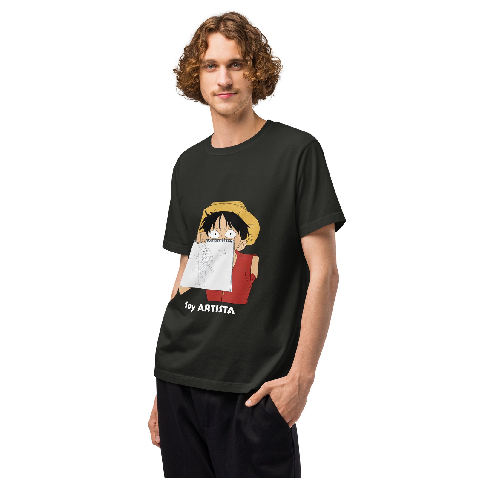 Camiseta LUFFY oversize unisex SOY ARTISTA - Imagen 6
