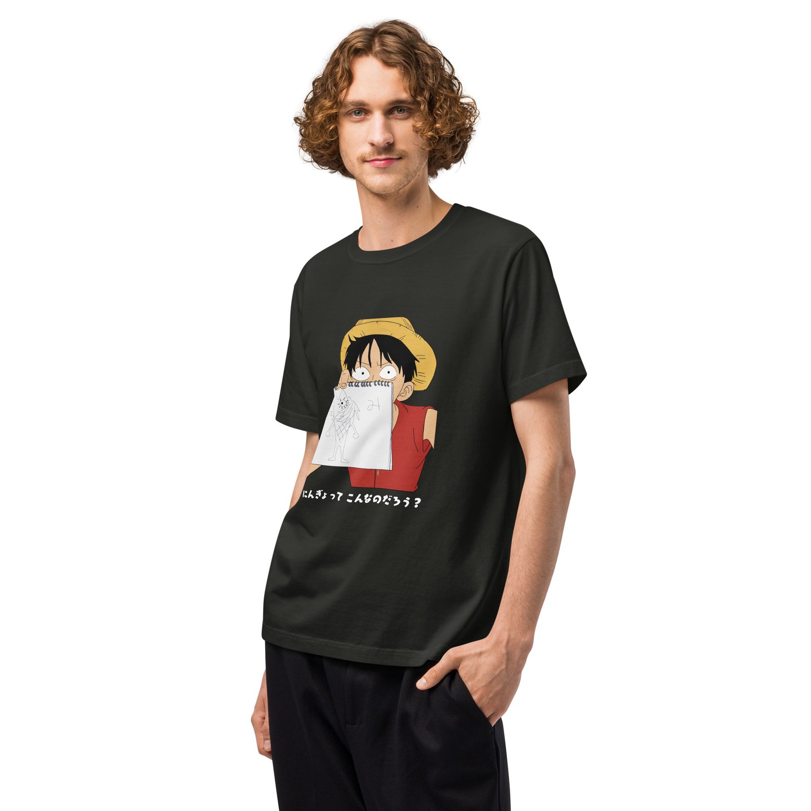 Camiseta LUFFY oversize JAPONES unisex - Imagen 5